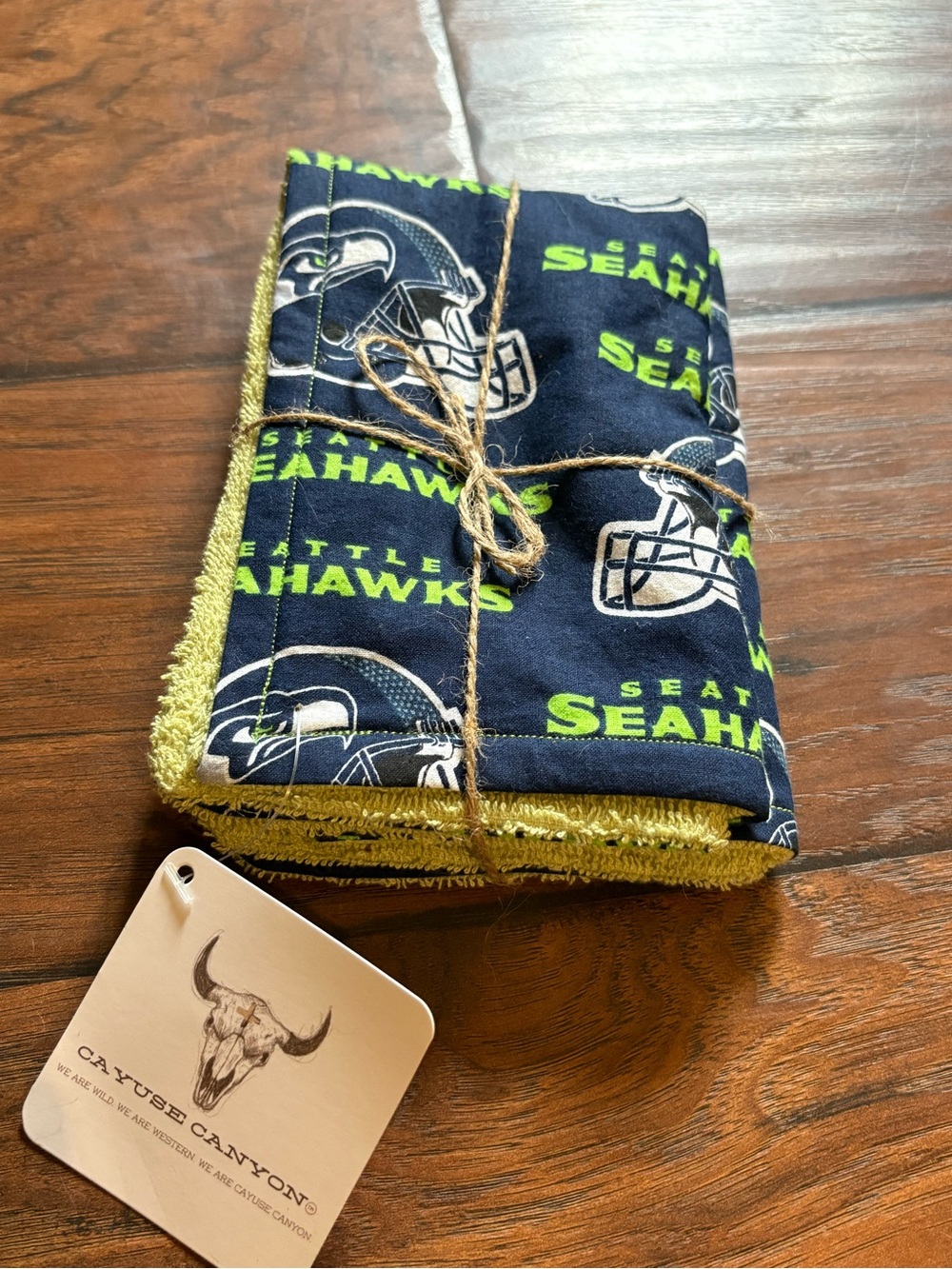 Seattle Seahawks Kids Terry Cloth Burp Cloth Set